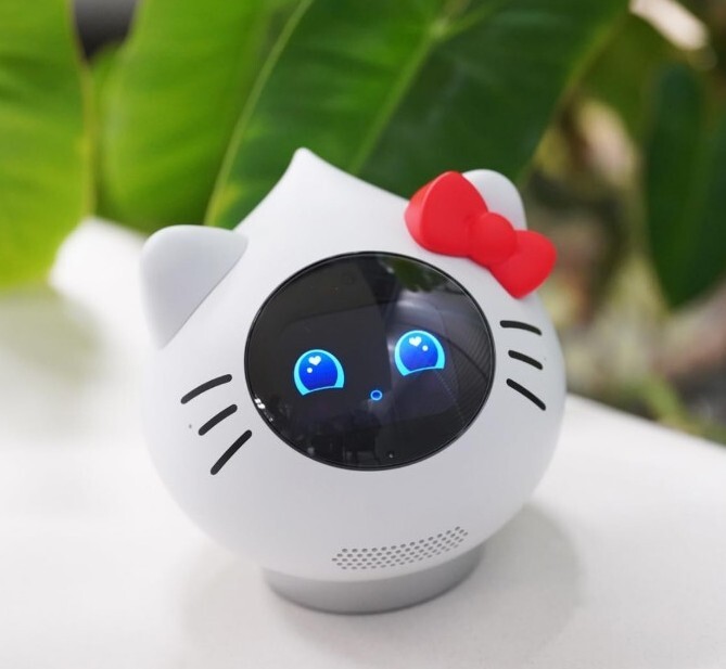 Romi × Hello Kitty AI robot Romi Collaboration model limited Romi × Hello Kitty AI robot Romi Collaboration model limited