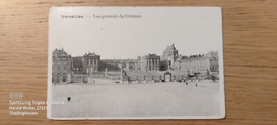 Postkarte Versailles Vue generale du Chateau ungel_25