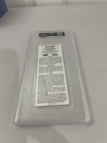 2005 Seattle Mariners Ichiro 200 Hits 1st 5 Seasons Full Ticket Psa 5 Pop 2 - Picture 6 of 8