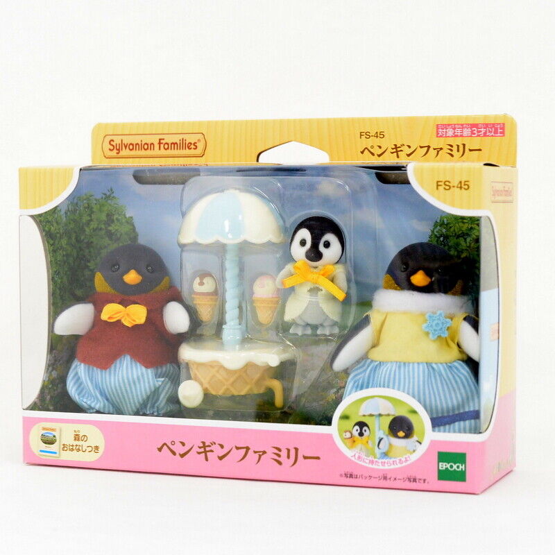 Sylvanian Families Penguin Family FS-45 2022 Calico Critters Sylvanian Families Penguin Family FS-45 2022 Calico Critters