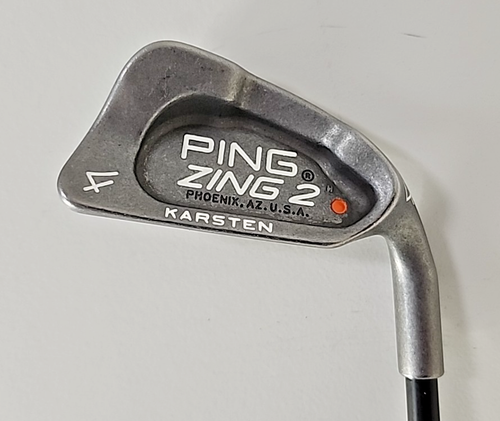 Set De Fers De Golf PING ZING2 Point Orange - Manque Le Fer 9 - Arbres Acier - Occasion