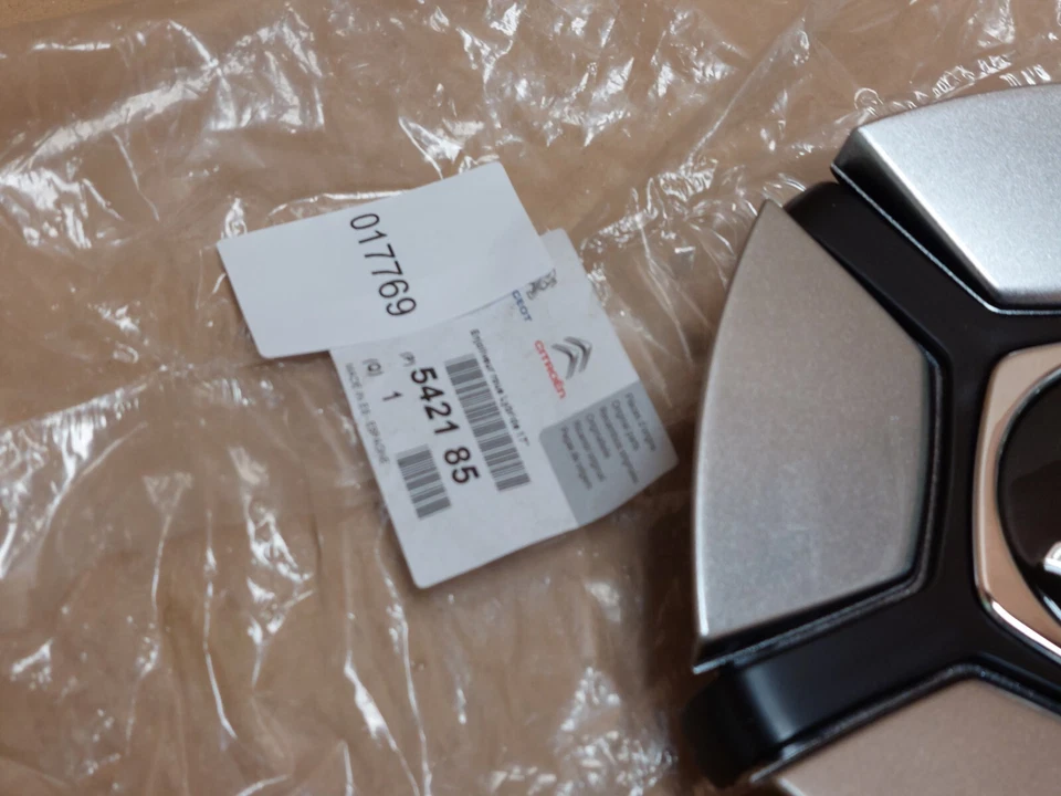 Tapacubos rueda peugeot 3008 17 pulgadas 2008-2016 542185 original NUEVO Foto 4 de 4