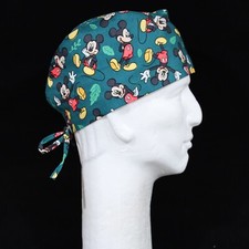 Dancing Mickey All Over Theme Scrub Hat