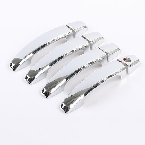 Adecuado para Cadillac SRX 2010-2016 cromo ABS manija lateral exterior borde cubierta - Imagen 3 de 4