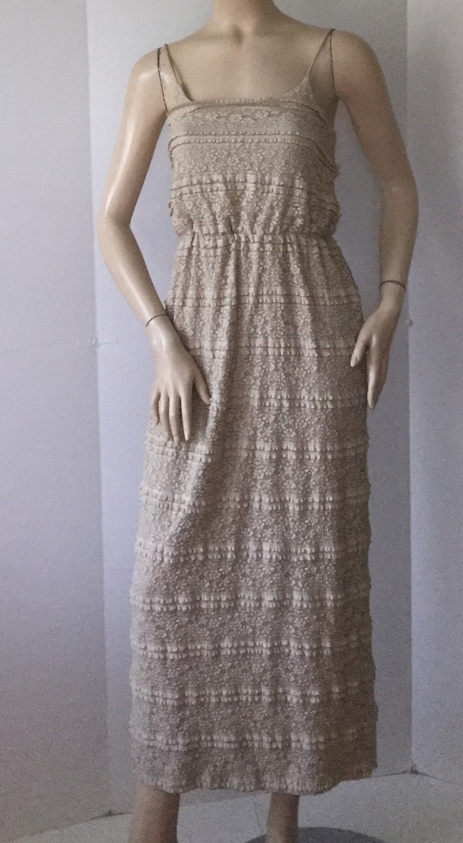 cynthia rowley lace midi dress Cynthia Rowley Panelled Lace Midi Dress In Green - 20% Off