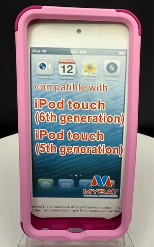 For iPod Touch 5th 6th 7th Gen Hard & Soft Rubber Hybrid Armor Impact Case Cover - Picture 21 of 25
