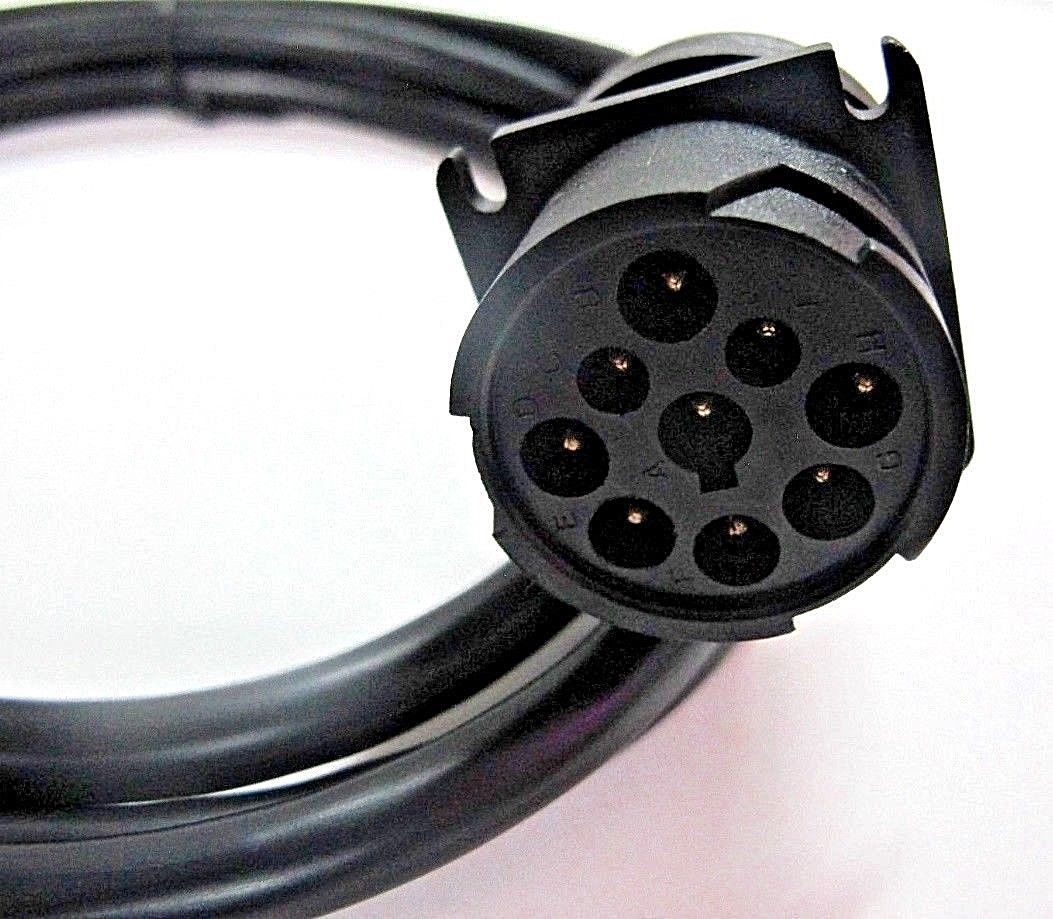 CAN/J1939/J1708/1587 9 pin Green Type 2 to Black ELD Extension Diagnostic Cable - Picture 4 of 5