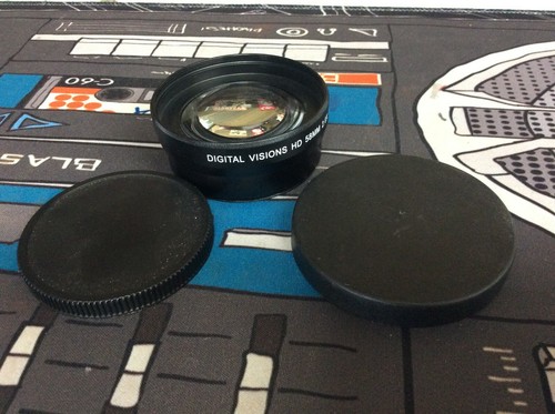Digital Visions HD 58mm 2.0x Macro LENS Tested! Works! Used! See Pics!