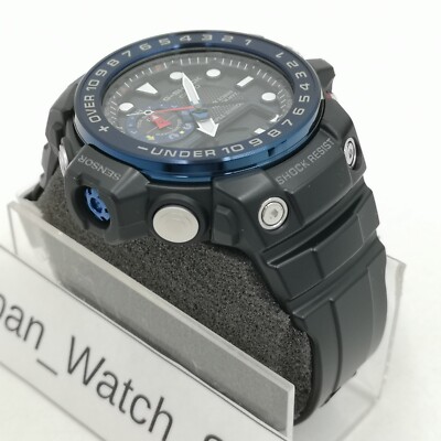 CASIO G-SHOCK GULFMASTER GWN-1000B-1BJF Blue Black Solar Men's