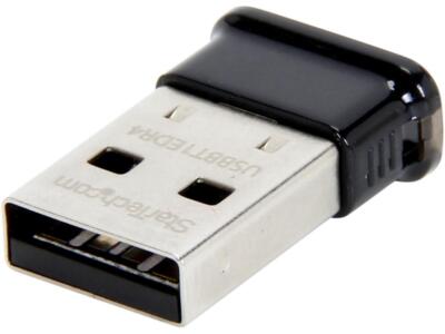 StarTech USBBT1EDR4 Mini USB Bluetooth 4.0 Adapter - 50m / 165 ft. Class 1 EDR W
