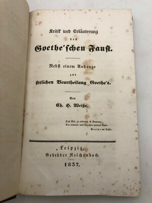 Goethe'schen Faust - 1837