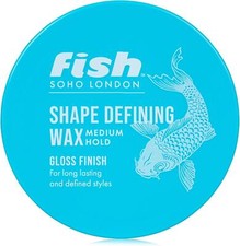 Image of FISH Original Fish Shape Defining Hair Wax, Mens Hair Styling Product Suitable