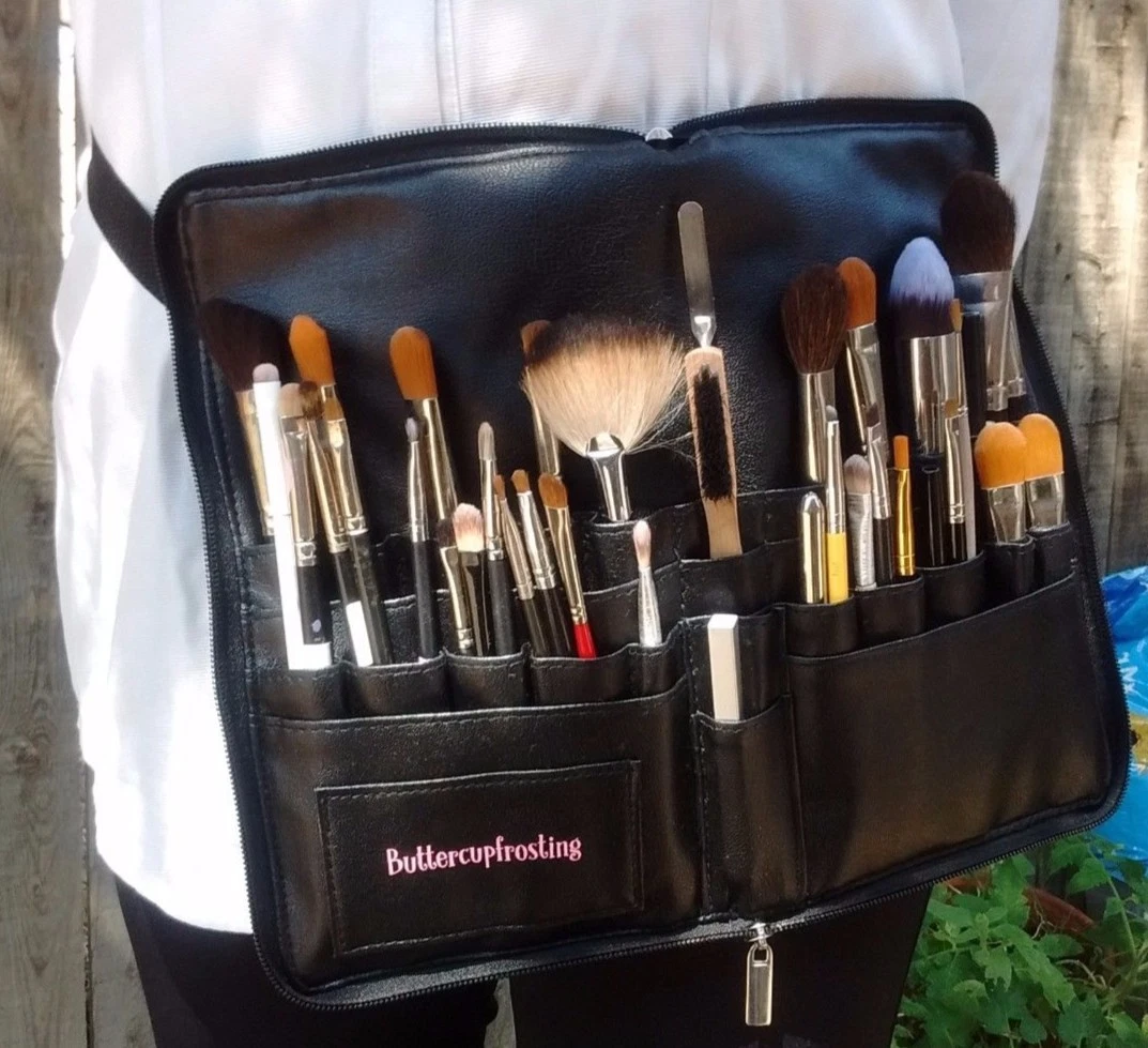 How To Make A Makeup Brush Belt Saubhaya Makeup