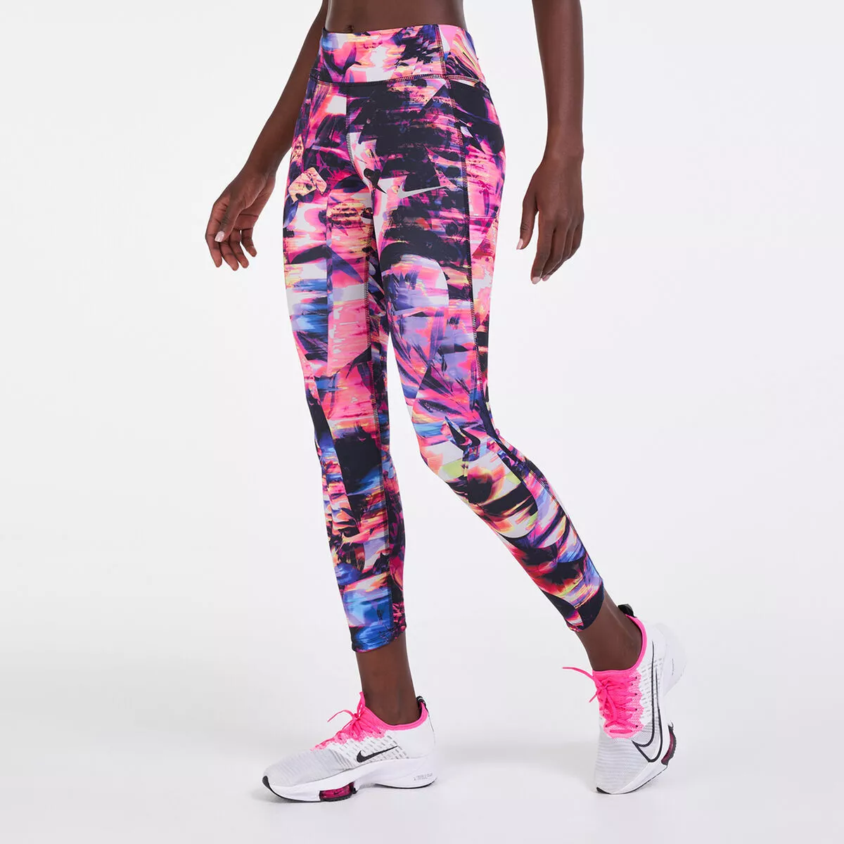 Nike Epic Lux Printed Running Tights Women's Size Small New - CI0291 686