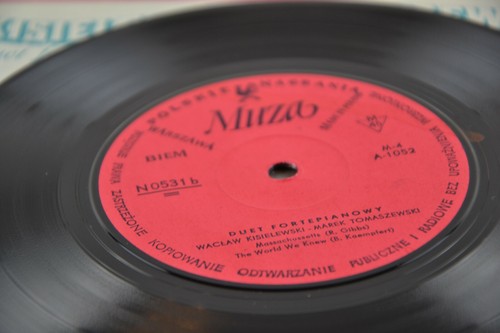 DUET FORTEPIANOWY KISIELEWSKI - TOMASZEWSKI - The Last Waltz - 7" EP MUZA Poland - Picture 8 of 8
