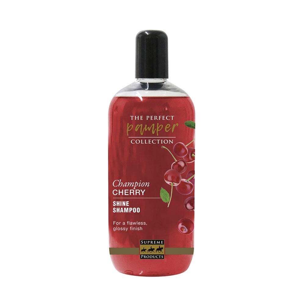 Supreme Products Champion Cherry Shine Shampoo 500ml | Equestrian Grooming