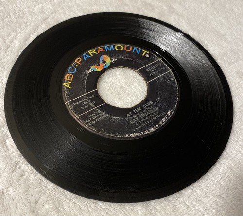 Ray Charles -At The Club /Hide ‘Nor Hair 45 RPM ABCParamount Records Vinyl VG+ - Picture 2 of 2