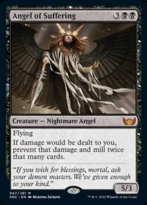 Angel of Suffering ~ Streets of New Capenna [ NM ] [ Magic MTG ]