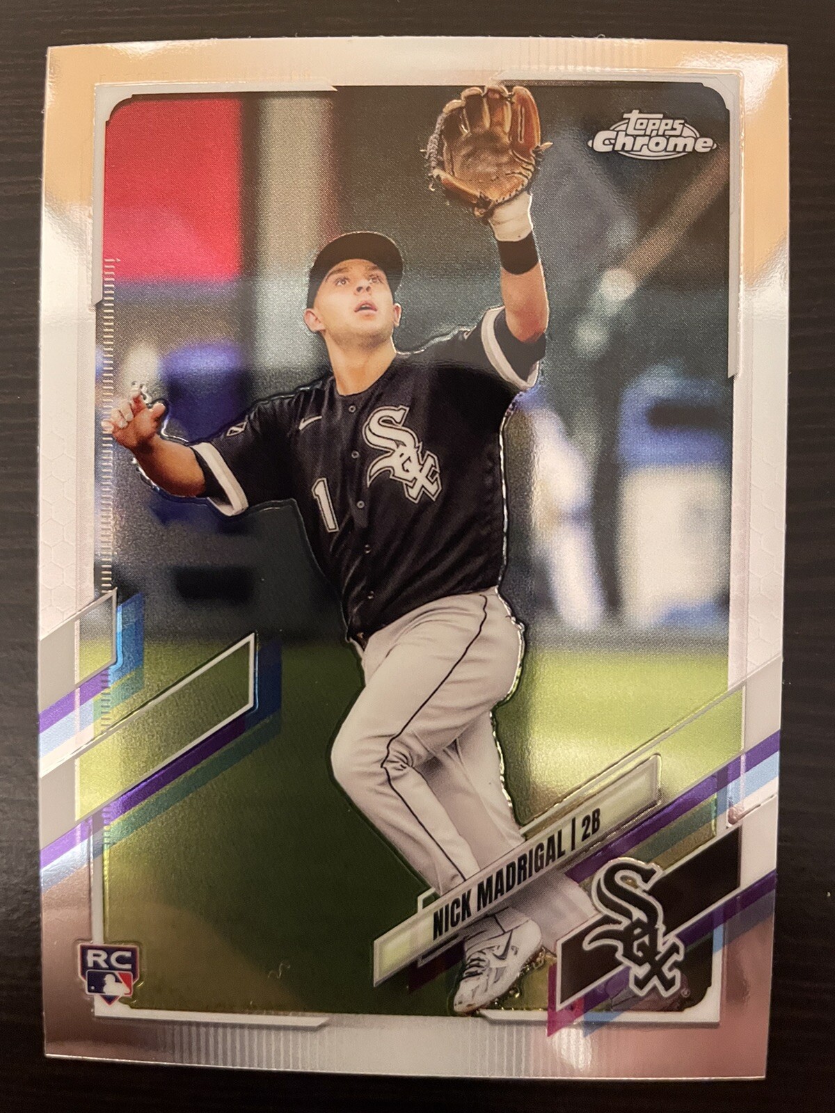 Nick Madrigal 2021 Topps Chrome Rookie Card #79 Chicago White Sox  RC Base Card