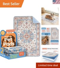 Versatile Washable Puppy Pads - 24x18 in. Elegant Absorbent Training Solutions