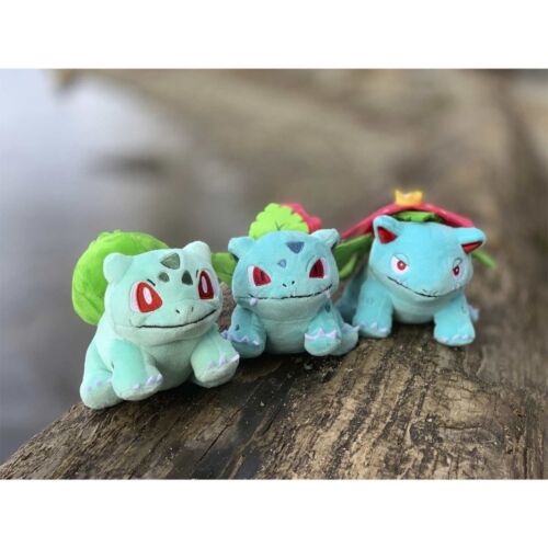 Pokemon Venusaur Kanto Sitting Cuties Plüschtier 11 cm - Bild 3 von 3