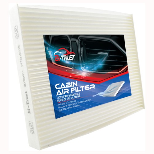White Cabin Air Filter for 20152016 2019 Kia Soul EV 20142019 Soul 1