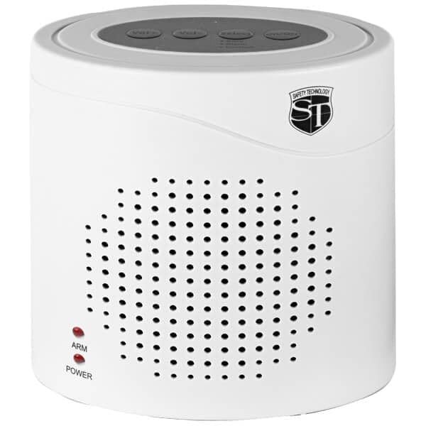 Safety Technology Motion Detector Electronic Barking Dog Alarm, White, ST-BAR...