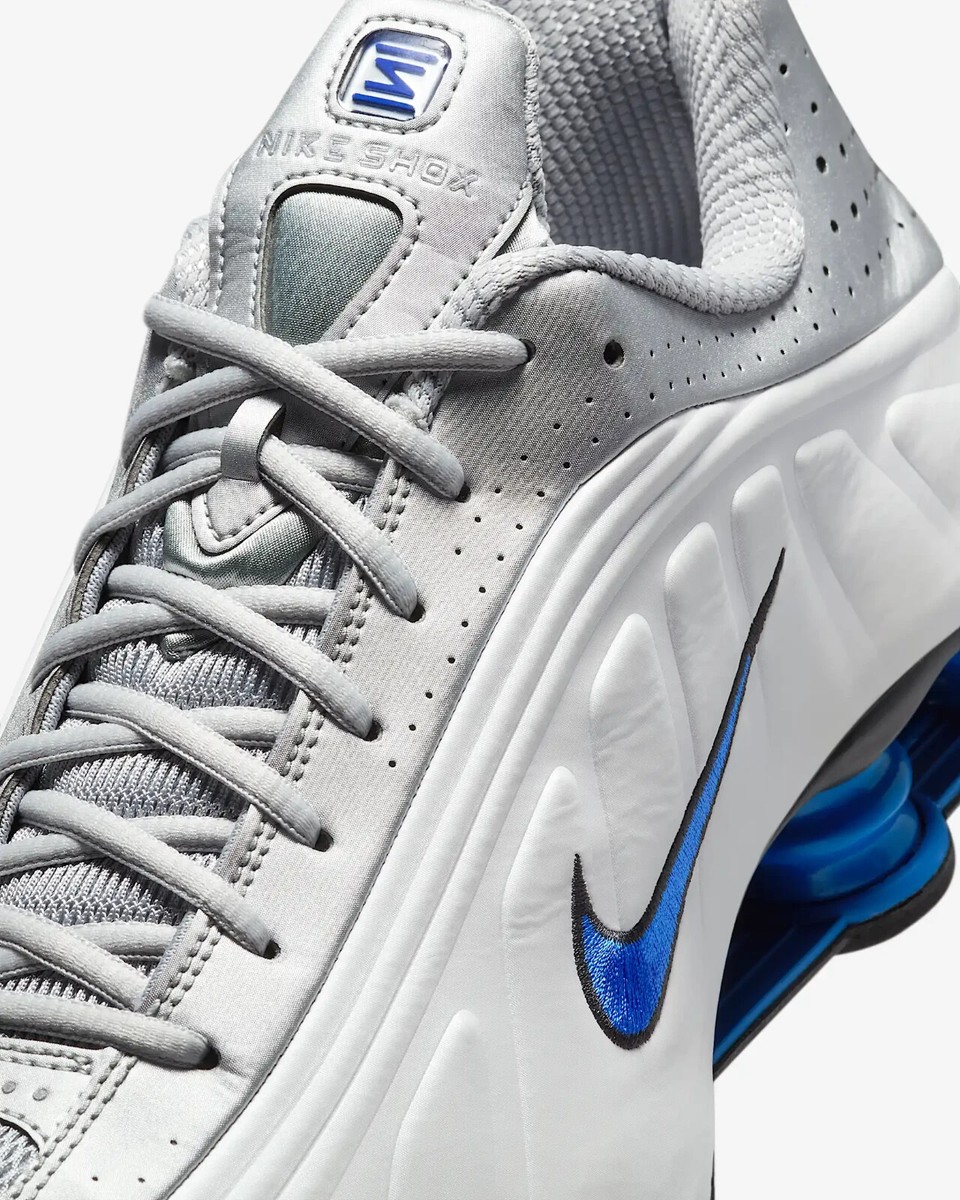 Nike Shox R4 Shoes - White/ Racer Blue (HQ1988-100) | eBay