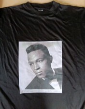 MARVIN GAYE JACKIE WILSON VTG NWOT 90's TALHA 4XL Shirt Graphic LS Shirt Black