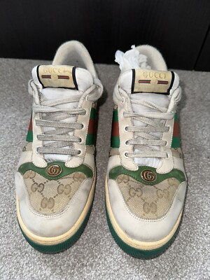 Gucci Screener GG Sneaker 8.5 U.K. | eBay