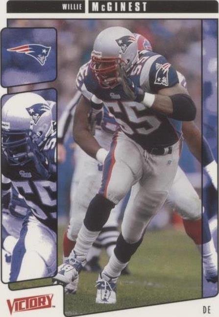 2001 Upper Deck Victory Willie McGinest #206 - 1 of 2