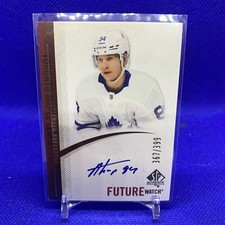 2020-21 SP Authentic Future Watch Auto Alexander Barabanov 367/999 #RFWA-BA