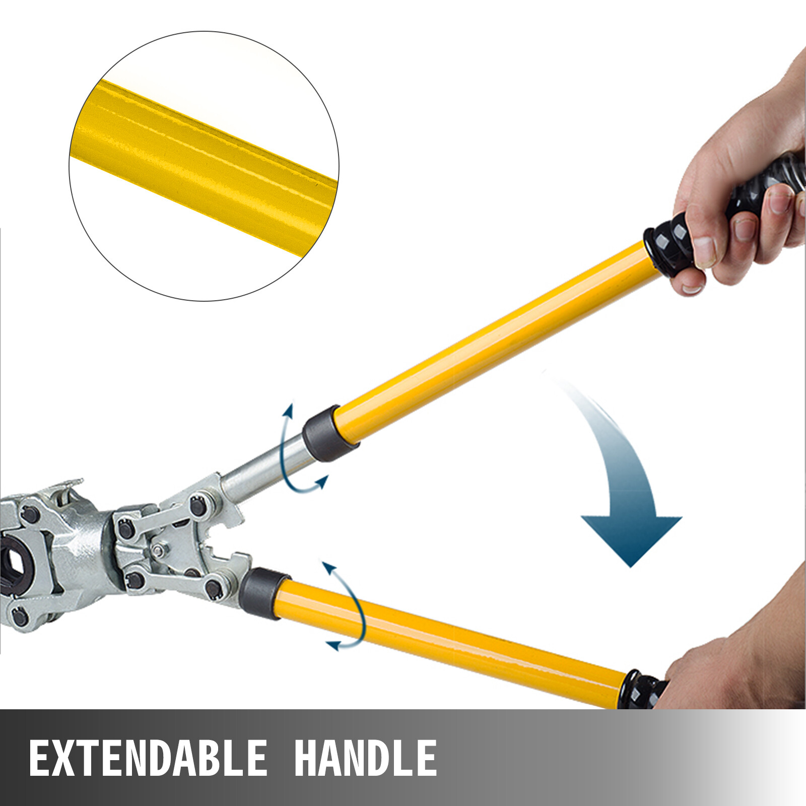PEX 16-32mm Pinza Crimpatrice Pressatrice Per Multistrato Professionale Manuale - Foto 4 di 12