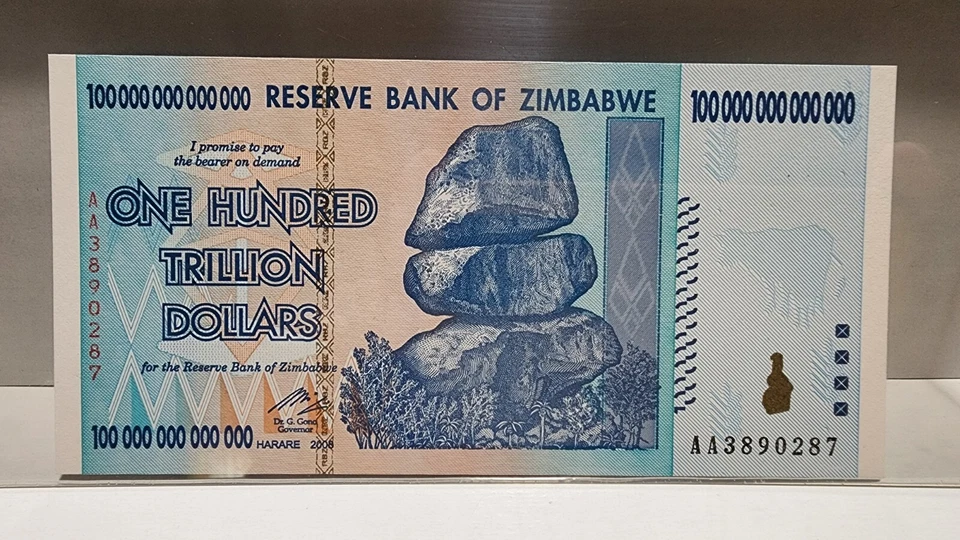 100 TRILLION 2008 ZIMBABWE PCGS70PPQ - Image 2 of 4