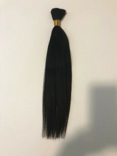 **6 BUNDLES DEAL** 100% HUMAN HAIR/YAKI BULK/STRAIGHT/16"~22"/BRAIDING/ - 第 4/24 張圖片