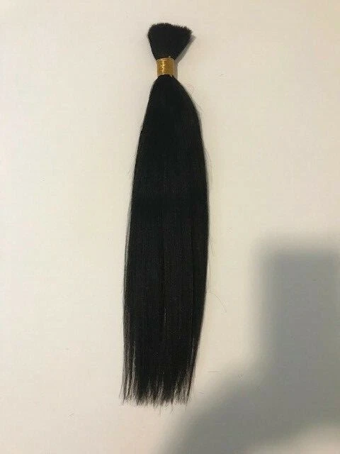 **OFERTA DE 6 PAQUETES** 100% CABELLO HUMANO/YAKI A GRANEL/LISO/16"~22"/TRENZADO/ Foto 4 de 4