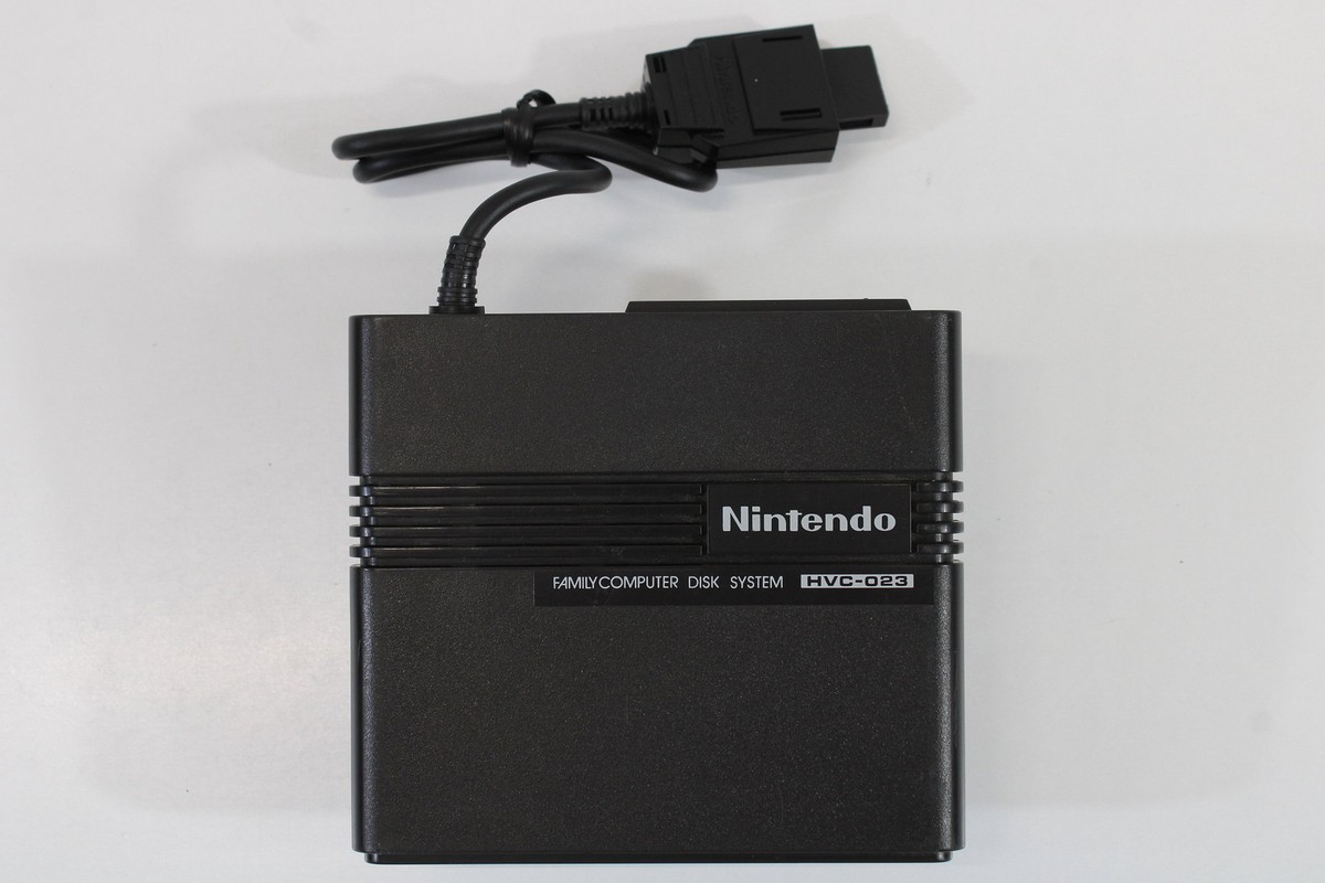 ファミリーコンピユータ　DISK SISTEM  HVC-023 Famicom Disk System RAM Adapter HVC-023 Nintendo FC FCD Japan