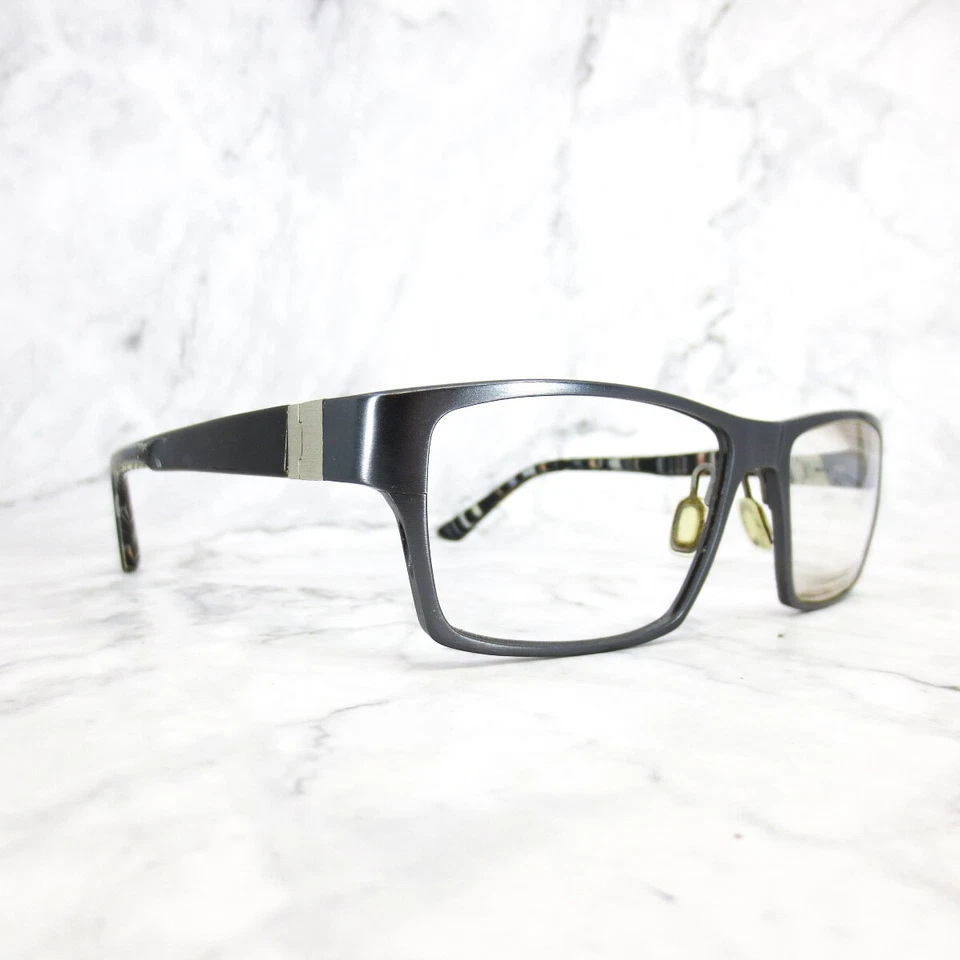 Marcos rectangulares negros Prodesign Dinamarca 7905 c. 56-17 Foto 2 de 4