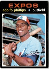 1971 Topps #418 Adolfo Phillips Expos