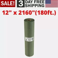 Green Kraft Paper Roll For Crafts Gift Wrapping Packing Postal Shipping Covering