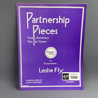 Partnership Pieces 12 Elementary 2 Part Canons For Piano Leslie Fly Sheet Music