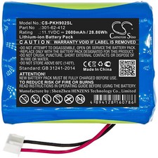 BATTERIE 2600mAh Type 301-62-412 For Peaktech P 9020 P9021 P 9020A