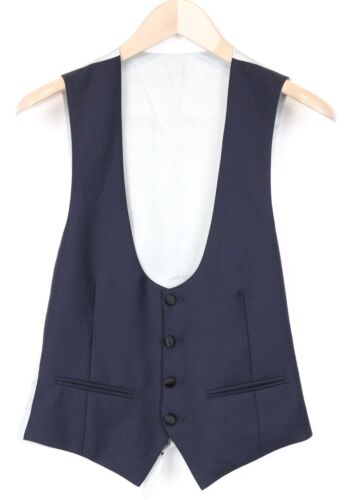 Suitsupply La Spalla Esmoquin Hombre Traje UK34S Azul Lana Pura un Solo Pecho 3 - Imagen 3 de 23