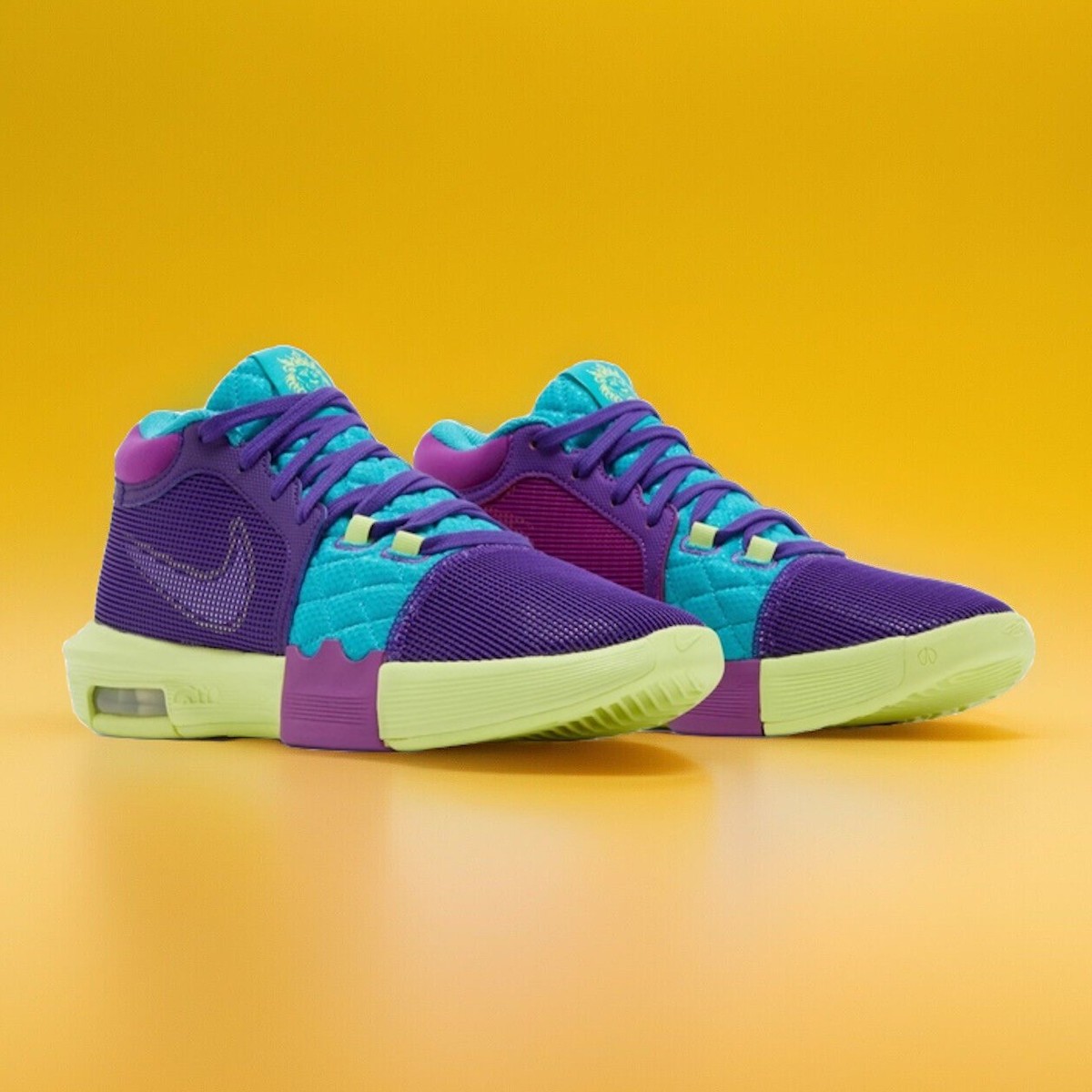 NIKE LEBRON WITNESS VIII 8 FB2239-500 Field Purple/White  display picture 3