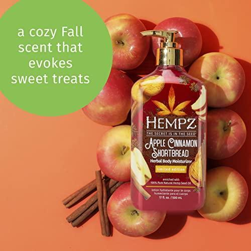 Hempz Limited Edition Lotion, Apple Cinnamon Shortbread Herbal Body
