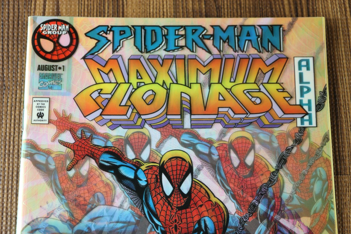 1995 Marvel Comics Spider-Man Maximum Clonage Alpha #1