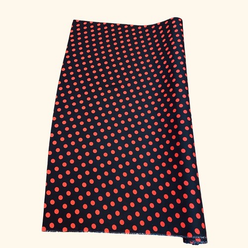 3 Metre Spot Printed 100% Viscose Fabric 56 Wide Premium Quality Dress/Skirt - Picture 3 of 5