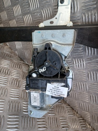 Mécanisme moteur lève vitre avant gauche PEUGEOT 508 I (1) SW Break - 9688808280 - Imagen 3 de 6