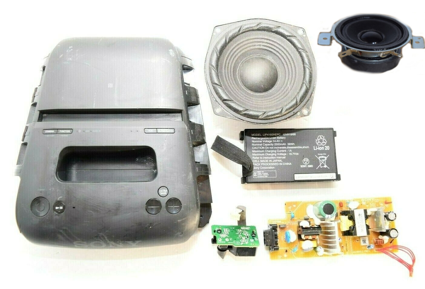 sony gtk xb60 battery capacity