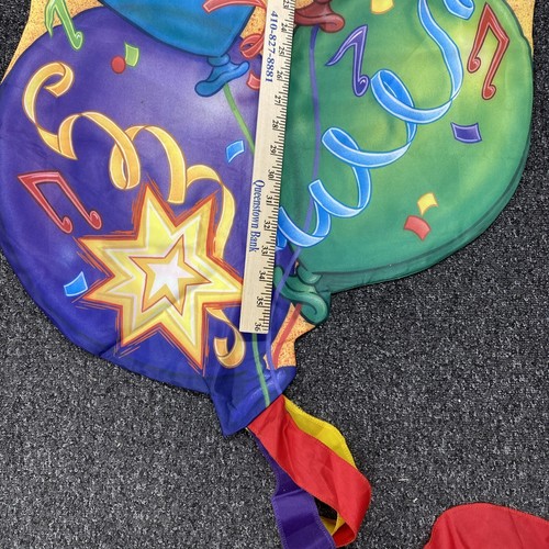 Beth O’Bryant Birthday Shaped Flag Banner Balloons Streamers - Picture 5 of 6